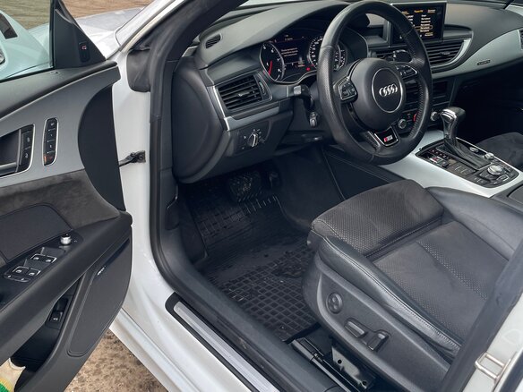 2014 Audi A7 I (4G), белый, 3000000 рублей - вид 7