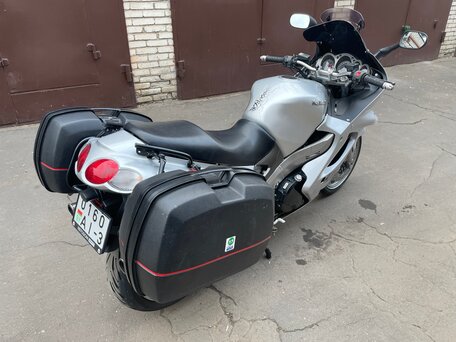 2002 Kawasaki ZZR 1200, серебристый, 450000 рублей, вид 4