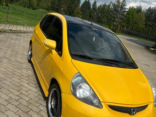 2008 Honda Jazz I Рестайлинг, жёлтый, 570000 рублей, вид 2