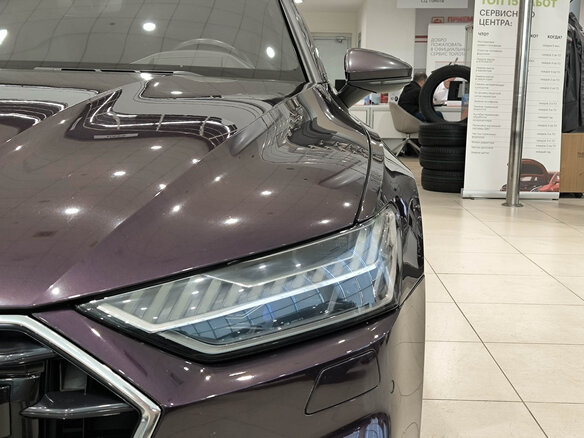 2019 Audi A7 55 TFSI II (4K), фиолетовый, 4500000 рублей - вид 16