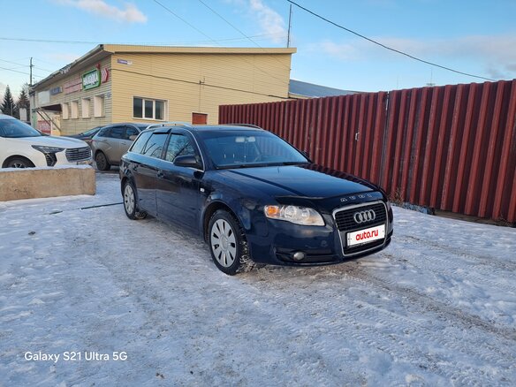2007 Audi A4 8V III (B7), синий, 600000 рублей - вид 3