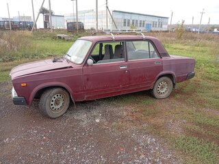 2003 Lada (ВАЗ) 2107, пурпурный, 70000 рублей, вид 5