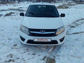 2015 Lada (ВАЗ) Granta I, белый, 465000 рублей, вид 1