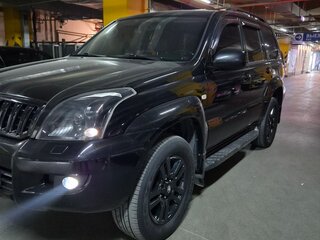 2008 Toyota Land Cruiser Prado 5-speed 120 Series Рестайлинг, чёрный, 2950000 рублей, вид 2