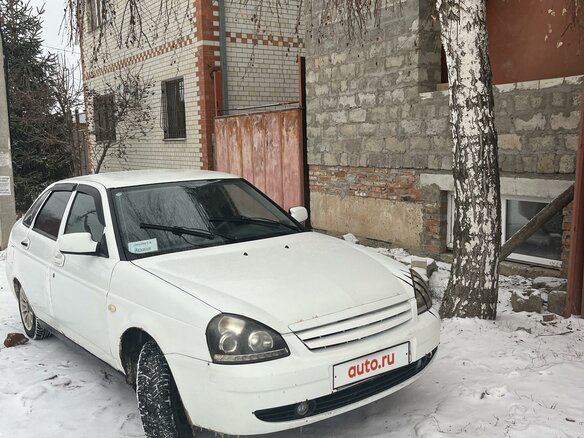 2008 Lada (ВАЗ) Priora I, белый, 330000 рублей