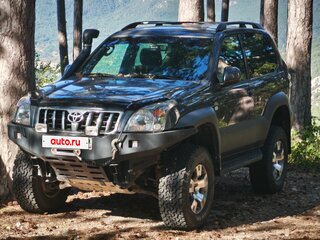 2004 Toyota Land Cruiser Prado 120 Series, серый, 2250000 рублей, вид 1