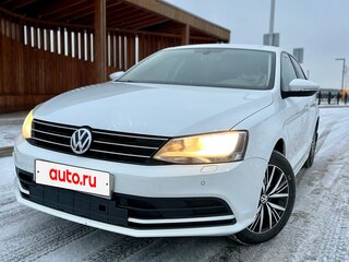 2016 Volkswagen Jetta VI Рестайлинг, белый, 1777777 рублей, вид 4