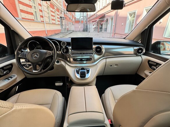 2019 Mercedes-Benz V-Класс 250 d длинный III (W447) Рестайлинг, чёрный - вид 11