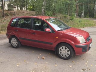 2007 Ford Fusion I Рестайлинг, красный, 460000 рублей, вид 3