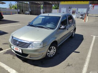 2012 Renault Logan I Рестайлинг, бежевый, 525000 рублей, вид 1