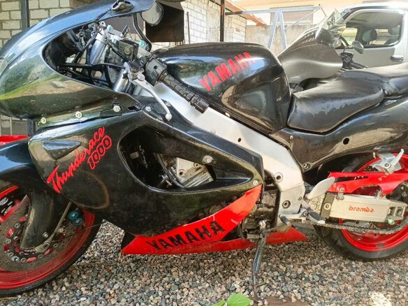 1999 Yamaha YZF1000R Thunderace, красный, 370000 рублей - вид 9