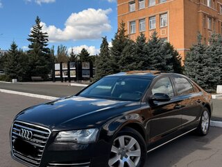 2013 Audi A8 III (D4), чёрный, 1700000 рублей, вид 1