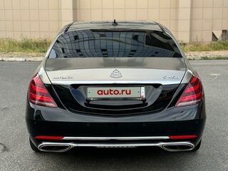 2019 Mercedes-Benz Maybach S-Класс 450 I (X222) Рестайлинг, чёрный, 10000000 рублей, вид 4