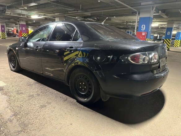 2005 Mazda 6 I (GG) Рестайлинг, чёрный, 350000 рублей - вид 7