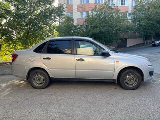 2016 Lada (ВАЗ) Granta I, серебристый, 470000 рублей, вид 3