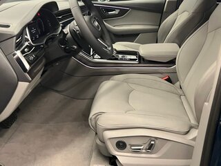 2021 Audi Q7 45 TDI II (4M) Рестайлинг, синий, 8200000 рублей, вид 5