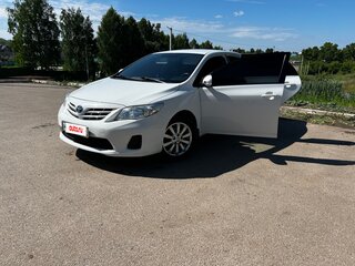 2012 Toyota Corolla X (E140, E150) Рестайлинг, белый, 1120000 рублей, вид 1