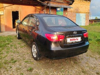 2008 Hyundai Elantra IV (HD), чёрный, 500000 рублей, вид 4
