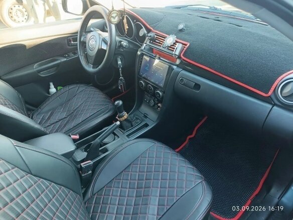 2008 Mazda 3 I (BK) Рестайлинг, серый, 500000 рублей - вид 8