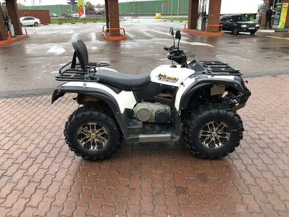 2015 Stels ATV-600YS Leopard, белый - вид 2