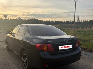 2008 Toyota Corolla AMT X (E140, E150), чёрный, 830000 рублей, вид 5