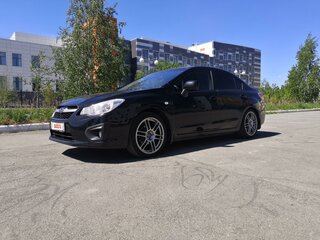 2012 Subaru Impreza IV, чёрный, 1300000 рублей, вид 4