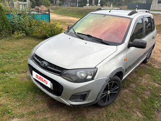 2015 Lada (ВАЗ) Kalina Cross II, серебристый, 335000 рублей, вид 1