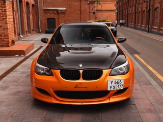 2005 BMW M5 IV (E60/E61), оранжевый, 4000000 рублей, вид 4