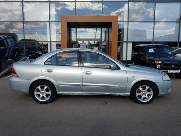2007 Nissan Almera Classic I, серебристый - вид 3
