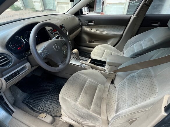 2004 Mazda 6 I (GG), серебристый, 200000 рублей - вид 8