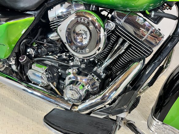 2003 Harley-Davidson Electra Glide, зелёный, 499000 рублей - вид 16