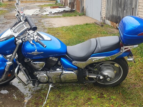 2009 Suzuki Boulevard M90, синий, 850000 рублей - вид 5