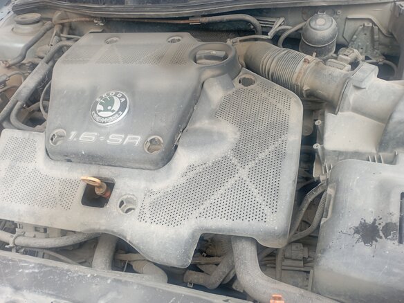 2001 Skoda Octavia I (A4) Рестайлинг, голубой, 350000 рублей - вид 14
