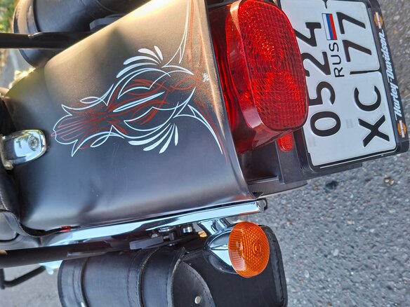 2012 Harley-Davidson Fat Bob, чёрный, 700000 рублей - вид 13