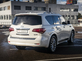 2017 Infiniti QX80 I Рестайлинг, белый, 2989305 рублей, вид 5