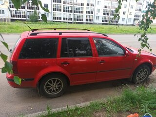 1999 Volkswagen Golf IV, красный, 299000 рублей, вид 2