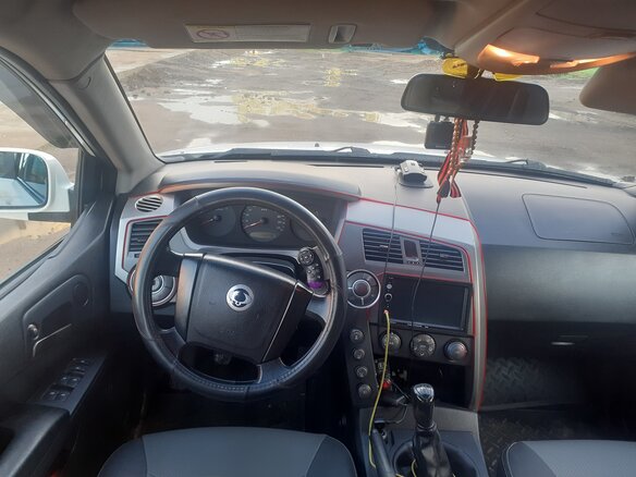 2011 SsangYong Kyron I Рестайлинг, белый - вид 8