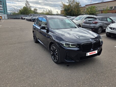 2021 BMW X3 30i xDrive III (G01) Рестайлинг, чёрный, 4990000 рублей, вид 3