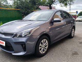 2017 Kia Rio IV, серый, 995000 рублей, вид 5