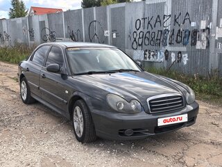 2009 Hyundai Sonata ТагАЗ IV (EF) Рестайлинг, серый, 400000 рублей, вид 2