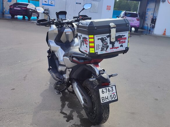 2017 Honda X-ADV, серебристый, 800000 рублей - вид 7
