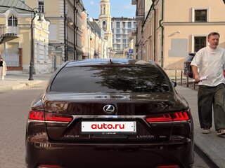 2017 Lexus LS 500h V, коричневый, 4100000 рублей, вид 4