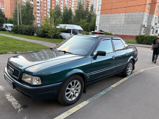 1992 Audi 80 V (B4), зелёный, 320000 рублей, вид 1