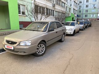2007 Hyundai Accent ТагАЗ II, бежевый, 440000 рублей, вид 1