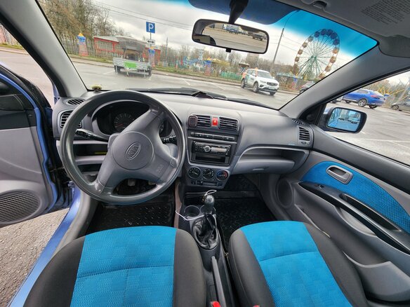 2007 Kia Picanto I, синий, 150000 рублей - вид 10
