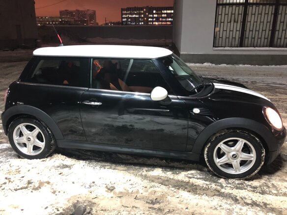 2009 Mini Hatch Cooper II (R56), чёрный - вид 6