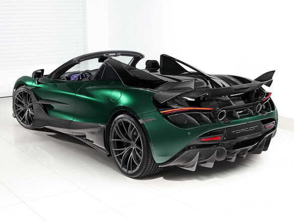 2019 McLaren 720S, зелёный - вид 5
