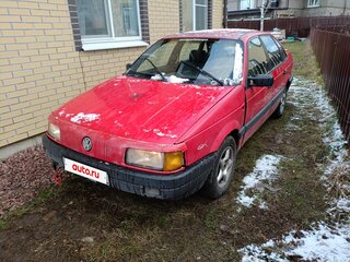 1990 Volkswagen Passat B3, красный, 99000 рублей, вид 1