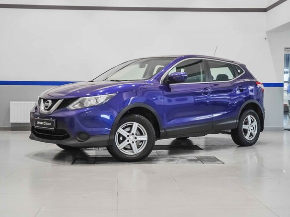 2014 Nissan Qashqai II, синий