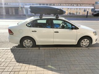 2016 Volkswagen Polo V Рестайлинг, белый, 610000 рублей, вид 2